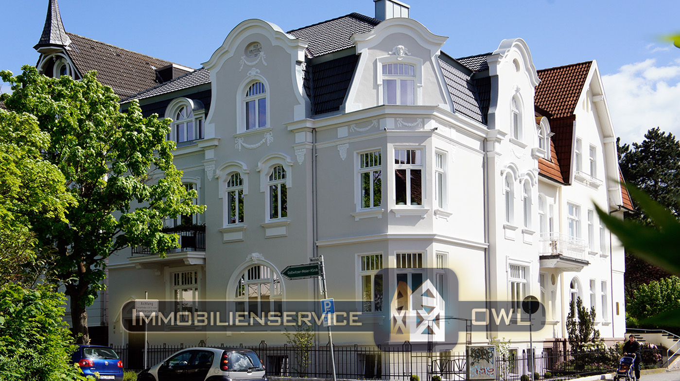 ::: Einzigartige Traumwohnung in Jugendstil Villa I 2 Balkone I Bel Etage´ Kurpark :::