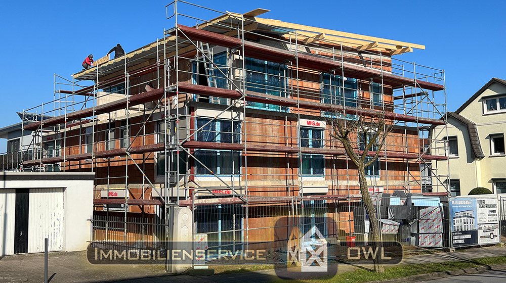 Neu! ::: Bad Oeynhausen Innenstadt ::: nur noch 2x verfügbar: Premium-Neubau-Wohnanlage Villa Waldersee I EG + Penthouse  mit Lift-In  :::