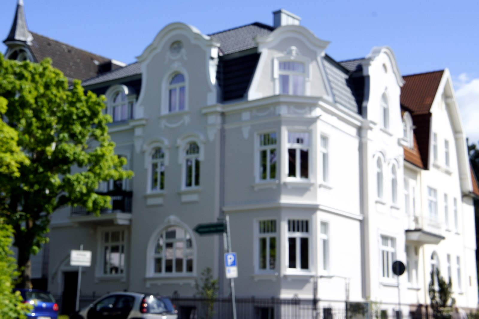 Weststraße 22 in Bad Oeynhausen – neobarockes Baudenkmal von 1908 nach der Sanierung